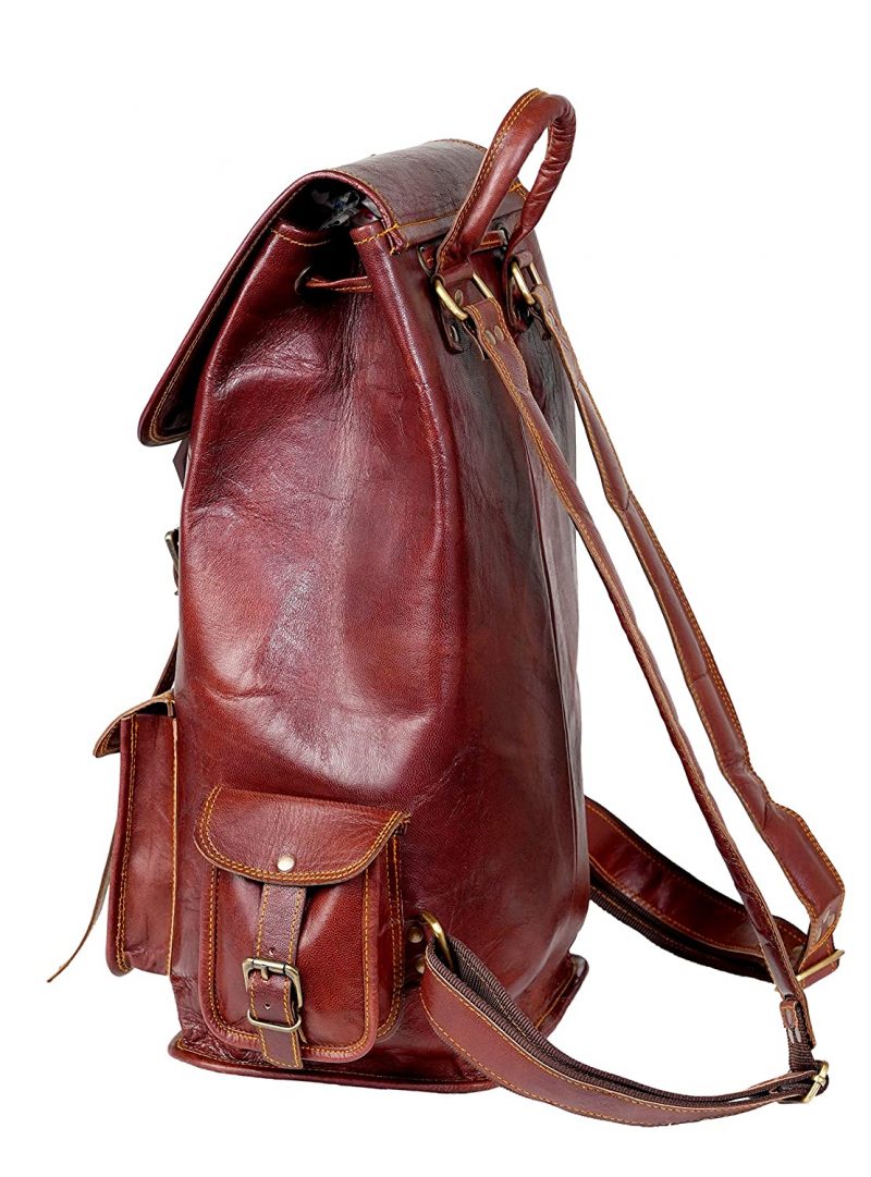 Craftshades – Leather Backpack | 100% Genuine Leather – CraftShades