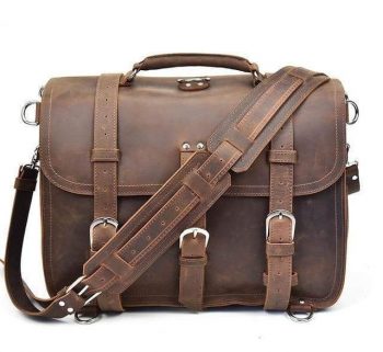 Men's Leather Messenger Bag 2246 – CORKADIA