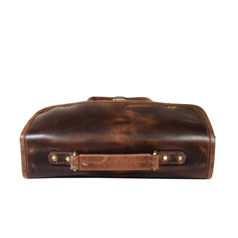 Buffalo Leather Laptop Bag - Image 7